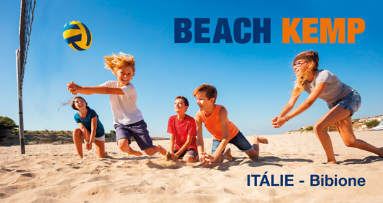 BEACH KEMP 2022 V TALIANSKU pre rodiny s deťmi