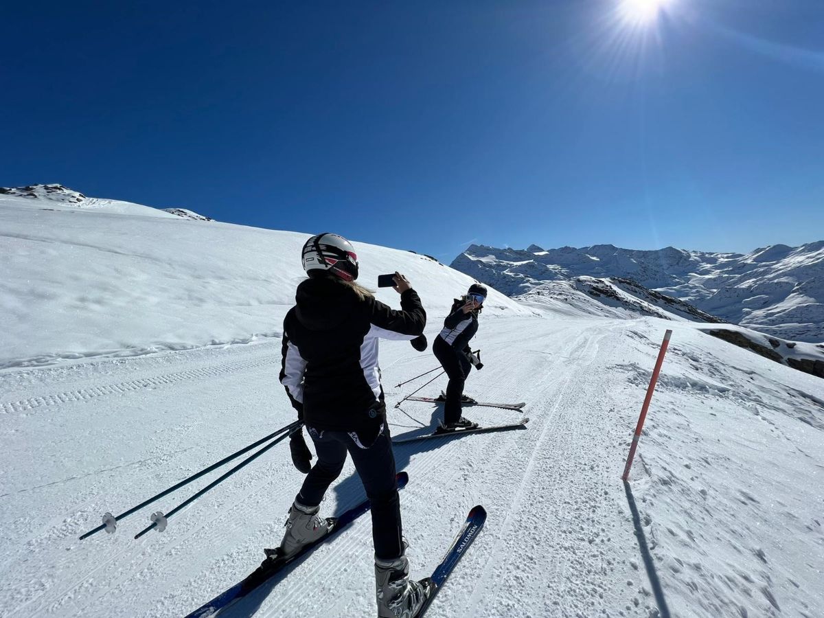 Snow volleyball v Santa Caterine