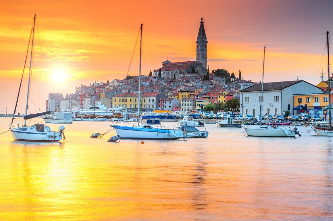 Pohľad na mesto Rovinj
