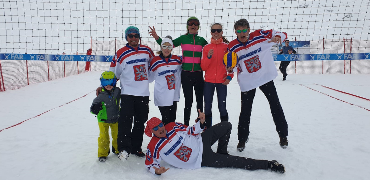 Snow Volleyball nás baví